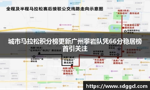 城市马拉松积分榜更新广州攀岩队凭66分稳居榜首引关注