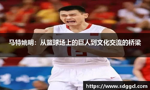马特姚明：从篮球场上的巨人到文化交流的桥梁
